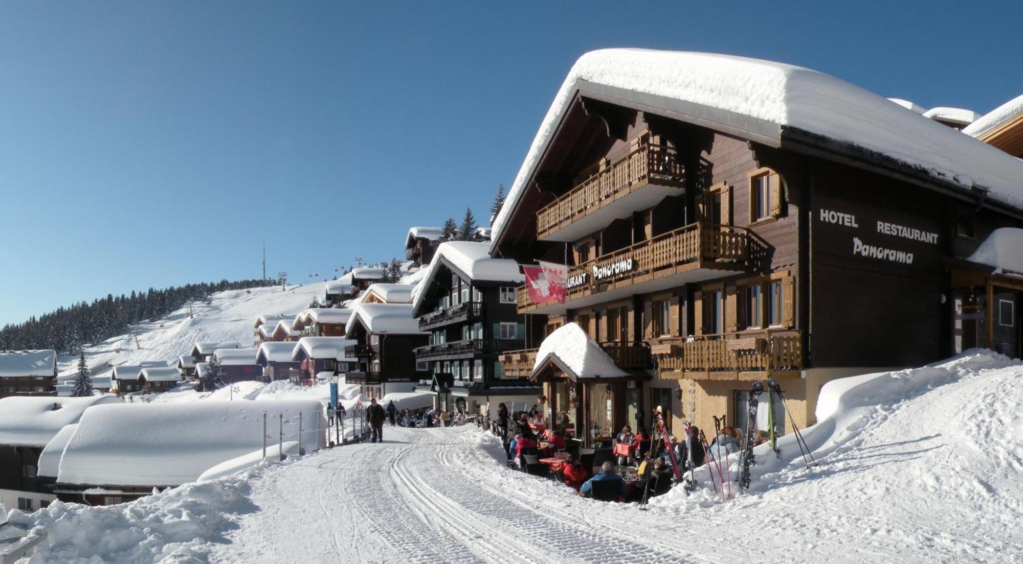 Panorama Hotel & Restaurant Bettmeralp Exteriör bild
